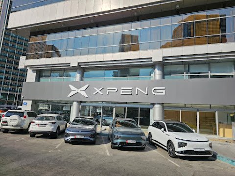 XPENG Abu Dhabi Showroom - Gulf Star Motors - Ali & Sons